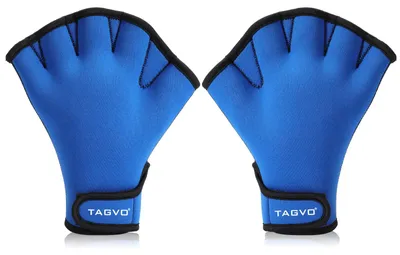 Imagen del producto de Guantes de agua para la parte superior del cuerpo, con muñequera, en diferentes tallas, ideales para aquafitness