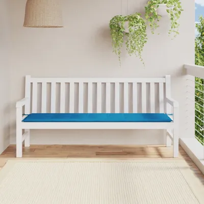 Produktbild von The Living Store Gartenbank-Auflage Blau 180x50x3 cm Oxford-Gewebe