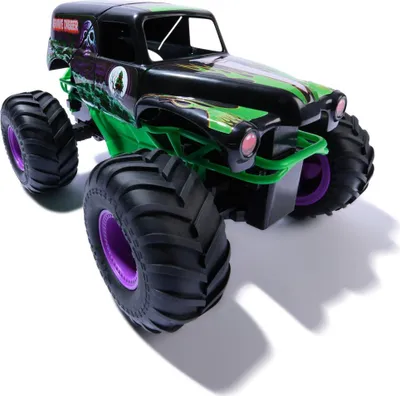 Zdjęcie produktu dla Monster Jam Master - Wreck & Repair Grave Digger, Monster Truck, 4 lat(a), Plastik, Czarny, Zielony