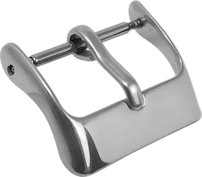 Produktbild von Minott | Dornschließe Edelstahl | silberfarben | glänzend / poliert , Stegbreite:12mm