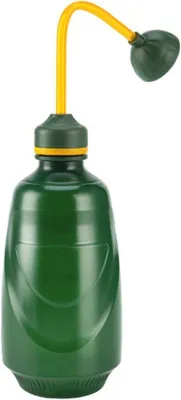 Produktbild von Kleine grüner Pflanzengießkanne für Blumen und Pflanzen - Ideal für Samen und Jungpflanzen - 0,45 Liter grün