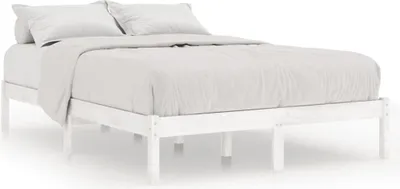 Obrázek produktu pro vidaXL Postel z masivu bílá 150x200 cm