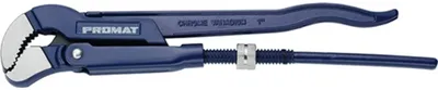Produktbild von Eckrohrzange Gesamtlnge 535 mm Spannweite 0-67 mm fr Rohre 2