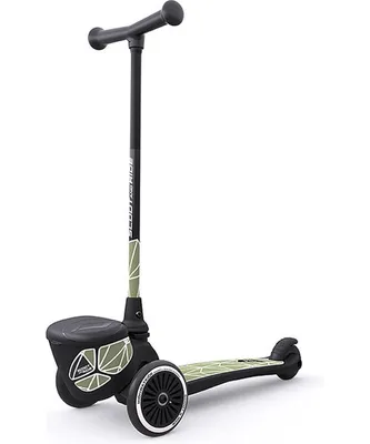 Immagine prodotto di Scoot and Ride Highwaykick 2 Stile di vita per bambini Scooter Triciclo Scooter Linee verdi
