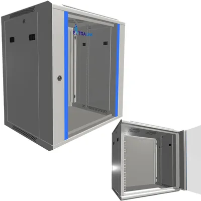 Produktbild von Extralink Rackmount-Schrank 12U 600x450 Gray Wandmontage