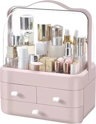 Produktbild von Rosa Make-Up Organizer 35x27x18CM