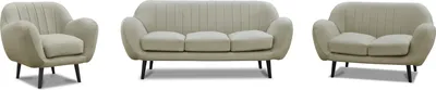 Produktbild von Sofa Set ADAMO 3-2-1 in diversen Stoff und Farbvarianten
