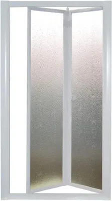 Produktbild von FORTE Nischendusche Domino 90-95 cm Duschtür Faltsystem Duschwand