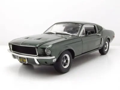 Produktbild von Greenlight Collectibles 13615 Ford Mustang GT Fastback 1968 highland green grün 1:18