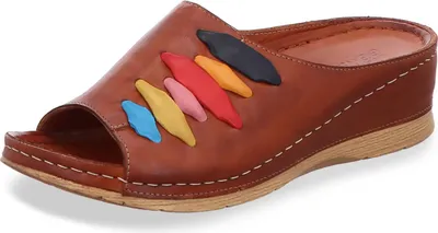 Produktbild von Gemini Damen Pantolette braun  Größe 41