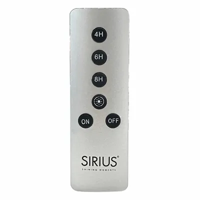 Produktbild von Sirius Fernbedienung silber Aluminium