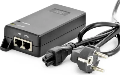 Productafbeelding van DIGITUS PoE+ injector, 802.3at, 30 Watt