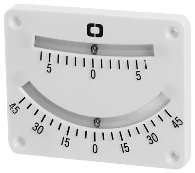 Obrázek produktu pro Inklinometr s dvojitou vodováhou 101 × 82 mm, 1 ks