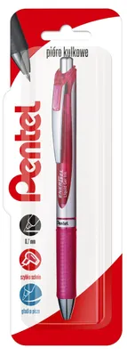 Zdjęcie produktu dla Pióro kulkowe 0,7 mm EnerGel BL77 różowy 1 szt.