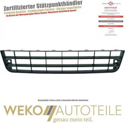 Produktbild von Lüftungsgitter Stoßstange vorne DIEDERICHS 2214145 für VW