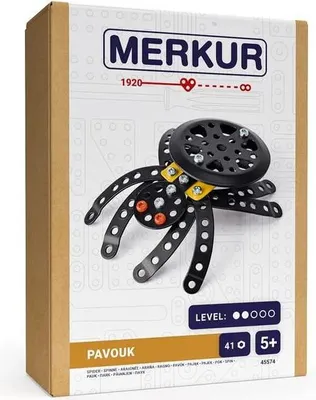 Obrázok produktu pre Merkúr Chrobáčiky – Pavúk 41 Dielikov 109945574