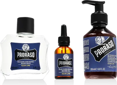 Produktbild von Proraso Azur Lime The Kit For The Perfect Beard Care