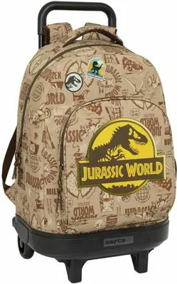 Produktbild von Schulrucksack mit Rädern Jurassic World 33 x 45 x 22 cm
