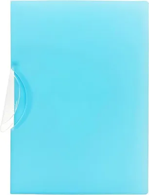 Produktbild von Biurfol Klemmhefter A4 aus PP, pastellfarben, mit Clip für ungelochte Dokumente