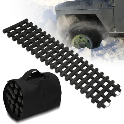 Produktbild von Jiubiaz Anfahrhilfe Schnee board Reifen Schlamm PKW Offroad Starkes Auto mit Aufbewahrungstasche