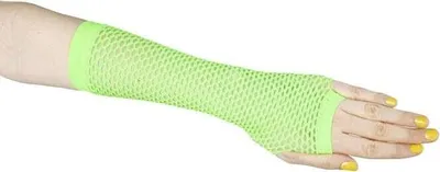 Produktbild von Netzhandschuhe - für Erwachsene - lang - grün