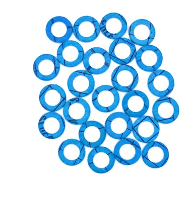 Flachdichtung 3/8", 14,5x9x2 mm, 25 Stück, 350 °C