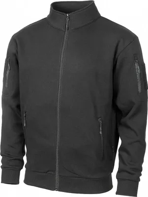 Produktbild von MFH Sweatjacke, "Tactical", schwarz