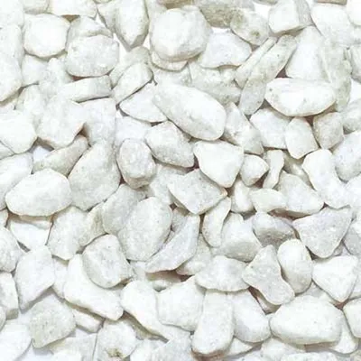 Produktbild von 2kg Dekosteine  9-13mm weiß Steine Streudeko Farbsteine Dekokies Dekogranulat
