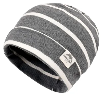 Immagine prodotto di Berretto per neonato in cotone, cappello per bambini, autunno, primavera, inverno, grigio e bianco, taglia 48-54 cm
