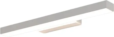 Obrázok produktu pre Kúpeľňové nástenné svietidlo nad zrkadlom, biele, lineárne, 42 cm, meniteľná farba, LED, 12 W, AQUA Light Prestige