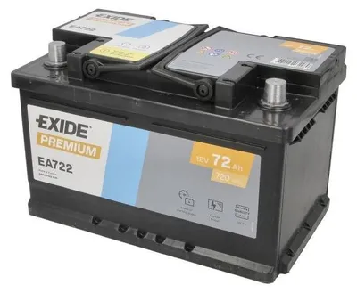 Produktbild von EXIDE Premium Starterbatterie 12V 72Ah 720A/EN LB3 Batterie