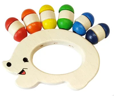 Produktbild von Babyspielzeug Rassel Igel BxLxH 110x18x90mm NEU
