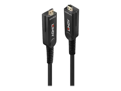 Produktbild von LINDY Micro-HDMI Fibre Optic Hybrid 18G Kabel 20m