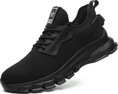 Produktbild von Arbeitsschuhe, atmungsaktive Sicherheitsschuhe, Stahlkappen, schützende Halbschuhe, sportliche Größen. 43