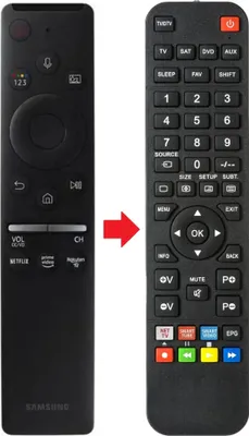 Produktbild von Fernbedienung geeignet für SAMSUNG GQ55Q60R | GQ55Q80R | GQ65Q60R