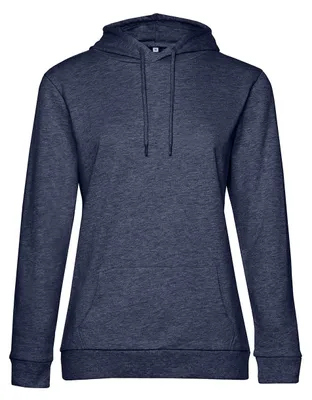 Imagen del producto de B&C - Sudadera con capucha, para mujer, modelo FK161 (talla S) (azul marino, color Erika)