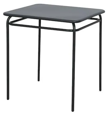 Imagen del producto de Mesa de jardín METRO PROFESSIONAL, 68 x 68 cm, acero, color gris
