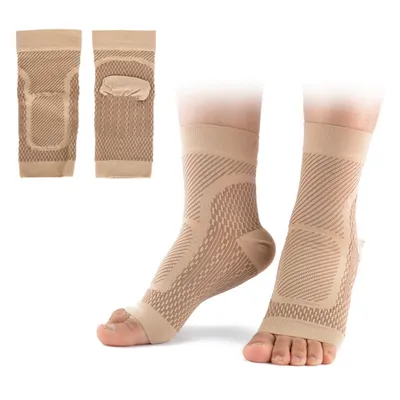 Produktbild von Outdoorové športy Úľava od bolesti Päta Ochrana kĺbov Elasticita Kompresné ponožky Ponožky na nohy Ochrana členkov Ochranné vybavenie
