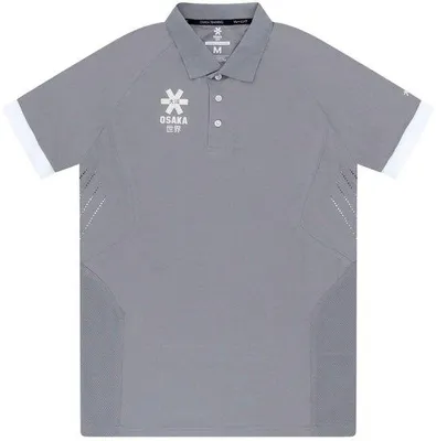 Immagine prodotto di Maglietta polo da uomo OSAKA, taglia S, colore grigio scuro, taglia XXL