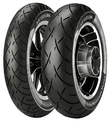 Productafbeelding van Metzeler motorband, autobanden ME888 Marathon Ultra (120/70 ZR19 TL (60W) M/C, voorband)