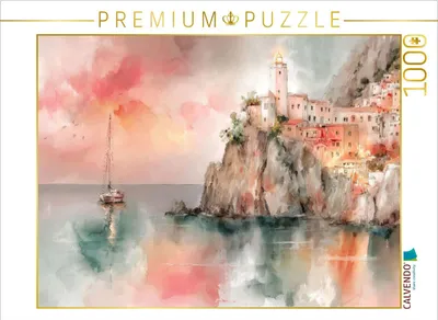 Produktbild von CALVENDO Puzzle Ein Motiv aus dem Kalender Segelträume und Leuchtturmlichter | 1000 Teile Lege-Größe 64x48cm Foto-Puzzle für glückliche Stunden