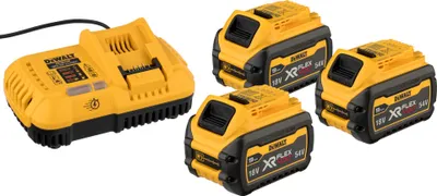 Zdjęcie produktu dla Zestaw startowy akumulatorów DeWalt DCB118X3-QW 3x 54V