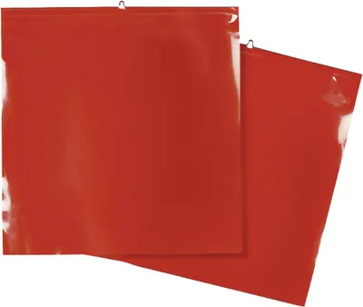 Produktbild von Dreifke® Warnflaggen rot nach StVO für überhängende Lasten 30 x 30 cm 2 Stück...