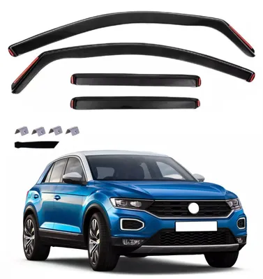 Immagine prodotto di Set di 4 deflettori per VW T-ROC (5 porte) – dal 2017
