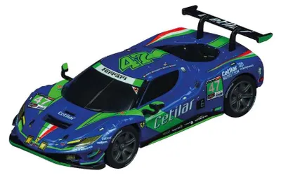 Produktbild von Carrera Ferrari 296 GT3 "Cetilar Racing, No.47", Sportwagen-Modell, 1:43, Ferrari 296 GT3, 6 Jahr(e), Blau, Grün