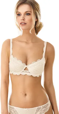 Produktbild von Nina von C. Balconnet Dekollete Dirndl BH Silver Edition Champagner Stickerei