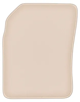 Produktbild von DURBAN Beige Velours-Fahrerfußmatte für Nissan Micra K11 Schrägheck (1992-2003)