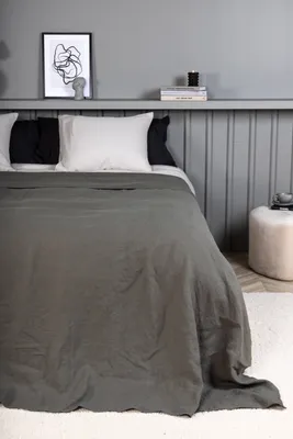 Produktbild von Venture Home Tagesdecken Milo Hellgrau