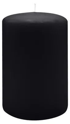 Produktbild von Stumpenkerzen 150 x Ø 100 mm, Schwarz, 4 Stück