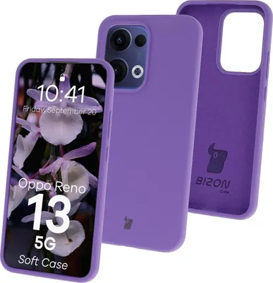 Produktbild von Bizon Soft Case Oppo Reno13 lila